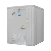 Arctic Industries BL1408-CF-R Indoor 8'X14' Walk-In Cooler with Floor, Remote 1 image