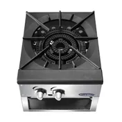 Atosa USA ATSP-18-1L 18" Gas Stock Range (Stove) w/ (1) Three Ring Burner, Low Height, 80.000 BTU 3 image