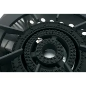 Atosa USA ATSP-18-1L 18" Gas Stock Range (Stove) w/ (1) Three Ring Burner, Low Height, 80.000 BTU 6 image