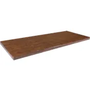 ATS ATR3072-VTW Rectangle Restaurant Table Top, 30x72, Resin, Vintage Walnut Finish 1 image
