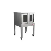 BakeMax BASCO5E 38" Single Floor Model Electric Convection Oven, Full Size, 9 Trays, 240V 1 image
