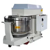 BakeMax BMRS320 Floor Model Spiral Mixer with 430 qt Removable Bowl, 2-Speed, 705 lbs Dough Capacity 1 image
