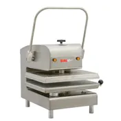 BakeMax BMTXM218W 18" Manual Dual Heat Tortilla/ Pizza Dough Press, 3100W, 220V 1 image