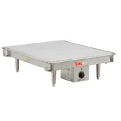 BakeMax BMTXW2025 20" Tortilla Warmer Grill, 20"x25" Flat Surface Platen, 2850W, 220V 1 image
