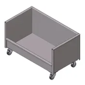 Beech Ovens BCHWC Wood Cart, with casters 1 image