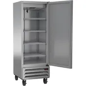 Beverage Air HBR12HC-1 24" 1-Section Reach-In Refrigerator w/ Solid Full Door, Bottom Mount, 1/6 hp, 12 cu. ft. 5 image