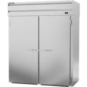 Beverage Air PHI2-1S-PT Roll-Thru Heated Holding Cabinet, (4) Full Height Doors, 2-Section 1 image