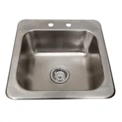 BK Resources DDI-1614824-P-G Drop-In Sink, One Compartment 1 image