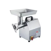 BakeMax BMMG001 Countertop Electric Meat Grinder - 1 HP, 485 lbs/hr, #12 Hub, 170 RPM, 6mm & 8mm Plates, 880W, 120V 1 image