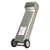 Broaster OIL CADDY 93313 Aluminum 70 lbs Oil Caddy w/ Perforated Baffle, (2) 8" Wheels 1 image