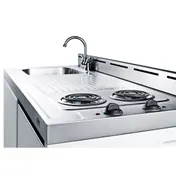 Summit C48EL All-in-One Combo Kitchen, 47.25"W x 24"D x 40"H, with deep drawn sink 3 image