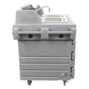 Cambro KSC402191 Camkiosk Hand Sink Cart, with 2 Compartment Sink 4 image