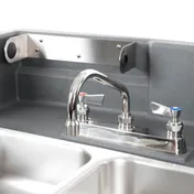 Cambro KSC402191 Camkiosk Hand Sink Cart, with 2 Compartment Sink 8 image