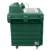 Cambro KSC402519 Camkiosk Hand Sink Cart, with 2 Compartment Sink 4 image