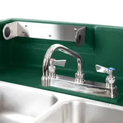 Cambro KSC402519 Camkiosk Hand Sink Cart, with 2 Compartment Sink 8 image