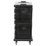 Cambro UPC600110 Ultra Camcart Black Insulated Food Pan Carrier w/ 8 Pan Capacity 2 image