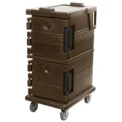 Cambro UPC600110 Ultra Camcart Black Insulated Food Pan Carrier w/ 8 Pan Capacity 4 image
