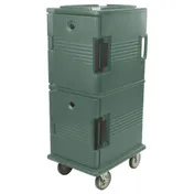 Cambro UPC800110 Ultra Camcart Front Loading Black Insulated Food Pan Carrier 4 image