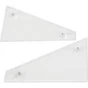 Carlisle 905107 Carlisle - Sneeze Guard End Panel, 14"L X 10"W 1 image