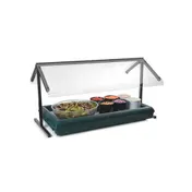 Carlisle 971003 Carlisle - Portable Sneeze Guard, 48"L, Self-Serve 1 image