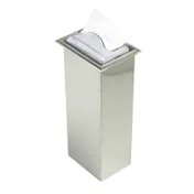 Carlisle H2003CLSS12 Napkin Dispenser, 7"L x5-1/2"W x13-3/4"H, 450, 22-Gauge Body, Plastic Faceplate 1 image