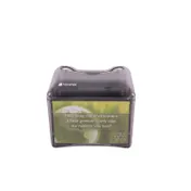 Carlisle H4005TBK Napkin Dispenser, 7-1/2"W x 6-1/8"D x 6-1/4"H, 200 Napkins, Black Pearl Plastic 1 image