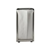 Carlisle H900X San Jamar Napkin Dispenser, 3-3/4"L x 4"W x 7-1/2"H, 150 Capacity, Stainless Steel 1 image