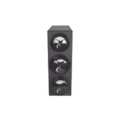 Carlisle L2923BK Lid Dispenser, 7-3/4" L x 25" W x 22-3/8" H, Black Polystyrene Box, 1 Compartment 1 image