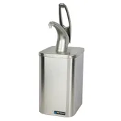 Carlisle P4900 Frontline Box System, 7-1/2" x 12-1/2" x 21-1/2" Stainless Steel, 1-Pump, NSF 1 image