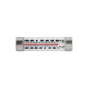 Carlisle THDLRFG Refrigerator Thermometer, Analog, 1-1/4" x 4-3/4" x 3/4", -40°F to 80°F 1 image