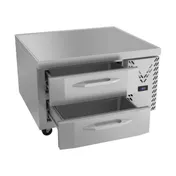 Victory CBF36HC 36" 2 Drawers Freezer Chef Base, Marine Edge Top, 5.64 cu. ft. 4 image