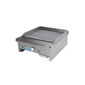Comstock-Castle EG18-T 18" Countertop Gas Griddle with Thermostat/Solid State Controls 1 image