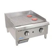 Comstock-Castle HG60T-1-FG 60" Countertop Thermostatic Gas Griddle with Grooved Steel Plate 1 image