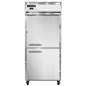 Continental Refrigerator 1FXNSSPTHD 36" 4-Half Solid Door Pass-Thru Freezer, Top Mounted, 30 cu. ft., Stainless Steel 1 image