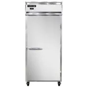 Continental Refrigerator 1FXNSSPT 36" 2-Solid Door Pass-Thru Freezer, Top Mounted, 30 cu. ft., Stainless Steel 1 image