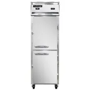 Continental Refrigerator 1RFNSAHD 26" 1-Section Reach-In Refrigerator Freezer w/ 2 Solid Half-Doors 1 image