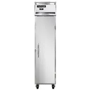 Continental 1RSENSA 18" 1-Section Reach-In Refrigerator w/ Solid Door, Stainless Steel Exterior, 15 cu. ft. 1 image