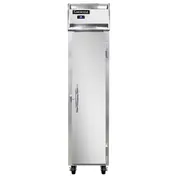 Continental 1RSESNSA 18" 1-Section Reach-In Refrigerator w/ Solid Door, Stainless Steel Exterior, 12 cu. ft. 1 image