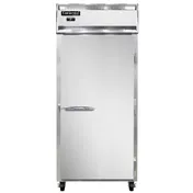 Continental Refrigerator 1RXNPT 36" 1-Section Pass-Thru Refrigerator w/ 2 Solid Doors, Stainless Steel Front Aluminum Ends, 30 cu. ft. 1 image