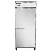 Continental Refrigerator 1RXNSSPT 36" 1-Section Pass-Thru Refrigerator w/ 2 Solid Doors, All Stainless Steel, 30 cu. ft. 1 image