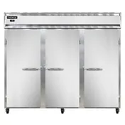 Continental Refrigerator 3FEN 85" 3-Solid Door Reach-In Freezer, Top Mounted, 73 cu. ft. 1 image