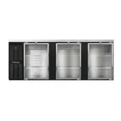 Continental Refrigerator BB90SNGD 90" Back Bar Cooler with Glass Door 1 image
