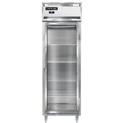 Continental Refrigerator D1RNGD 26" 1-Section Reach-In Refrigerator w/ Glass Door, Stainless Steel Front Aluminum Exterior, 21 cu. ft. 1 image