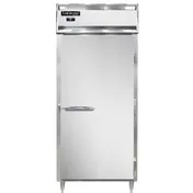 Continental Refrigerator D1RXNPT 36" 1-Section Pass-Thru Refrigerator w/ 2 Solid Doors, Stainless Steel Front Aluminum Ends, 32 cu. ft. 1 image