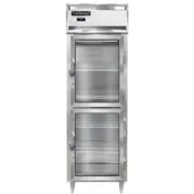 Continental Refrigerator D1FNSAGDHD 26" 1-Section Reach-In Freezer, 2 Half Glass Doors, Stainless Steel, 21 cu. ft., Top Mounted 1 image