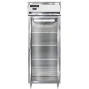 Continental Refrigerator D1FENSAGD 28" 1-Section Reach-In Freezer, Glass Door, Top Mounted, 22 cu. ft., Stainless Steel 1 image
