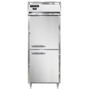 Continental Refrigerator D1FENSAHD 28" 1-Section Reach-In Freezer, 2 Half Solid Doors, Stainless Steel, 22 cu. ft., Top Mounted 1 image