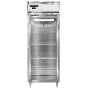 Continental Refrigerator D1FESNGD 28" 1-Section Reach-In Freezer w/ Glass Door, Top Mounted, 18 cu. ft., Stainless Steel Front 1 image
