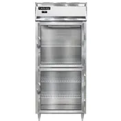 Continental Refrigerator D1FXNGDHD 36" 1-Section Reach-In Freezer, 2 Half Glass Doors, Top Mounted, 32 cu. ft. 1 image