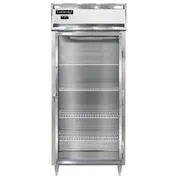 Continental Refrigerator D1FXNGD 36" 1-Section Glass Door Reach-In Freezer, Top Mounted, 32 cu. ft., Stainless Steel Front, Aluminum Interior 1 image
